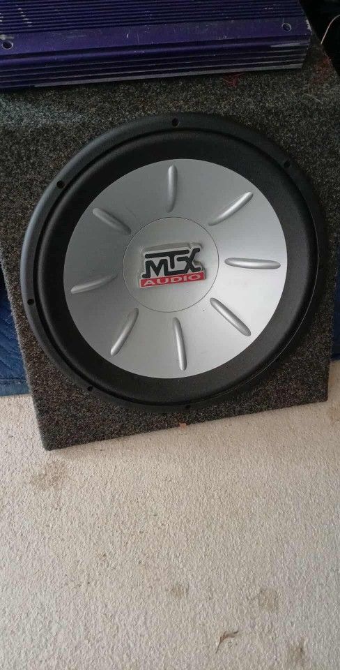 15 Inch Sub And Amp