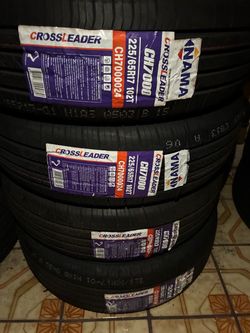 225/65/17 crossleader brand new