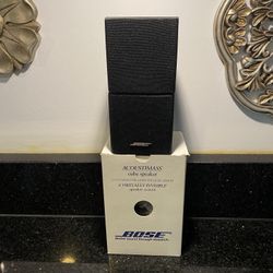 BOSE Lifestyle Acoustimass Swivel Doubleshot Single Cube Speaker Array Black