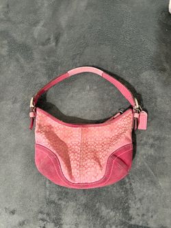 Coach pink purse