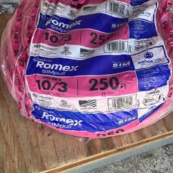 Wire#10-3  250 FT$250