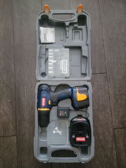 Ryobi 9.6V Cordless Drill Driver Kit