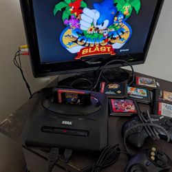 Sega Bundle W/Games 