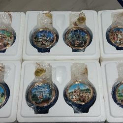 Disney Porcelain Ornaments 