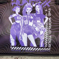 NEW K-Pop: Demon Hunters "Huntrix World Tour" Duffel Bag