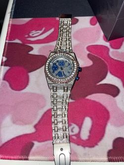 moissanite diamond watch
