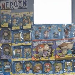 Bins And Bags Of Action Figures