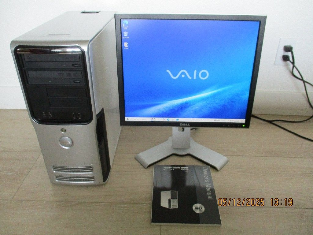 Dell XPS-410 tower with Dell 1907FP monitor
