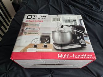 Kitchen in the Box Stand Mixer – Black – Brand New Unopened