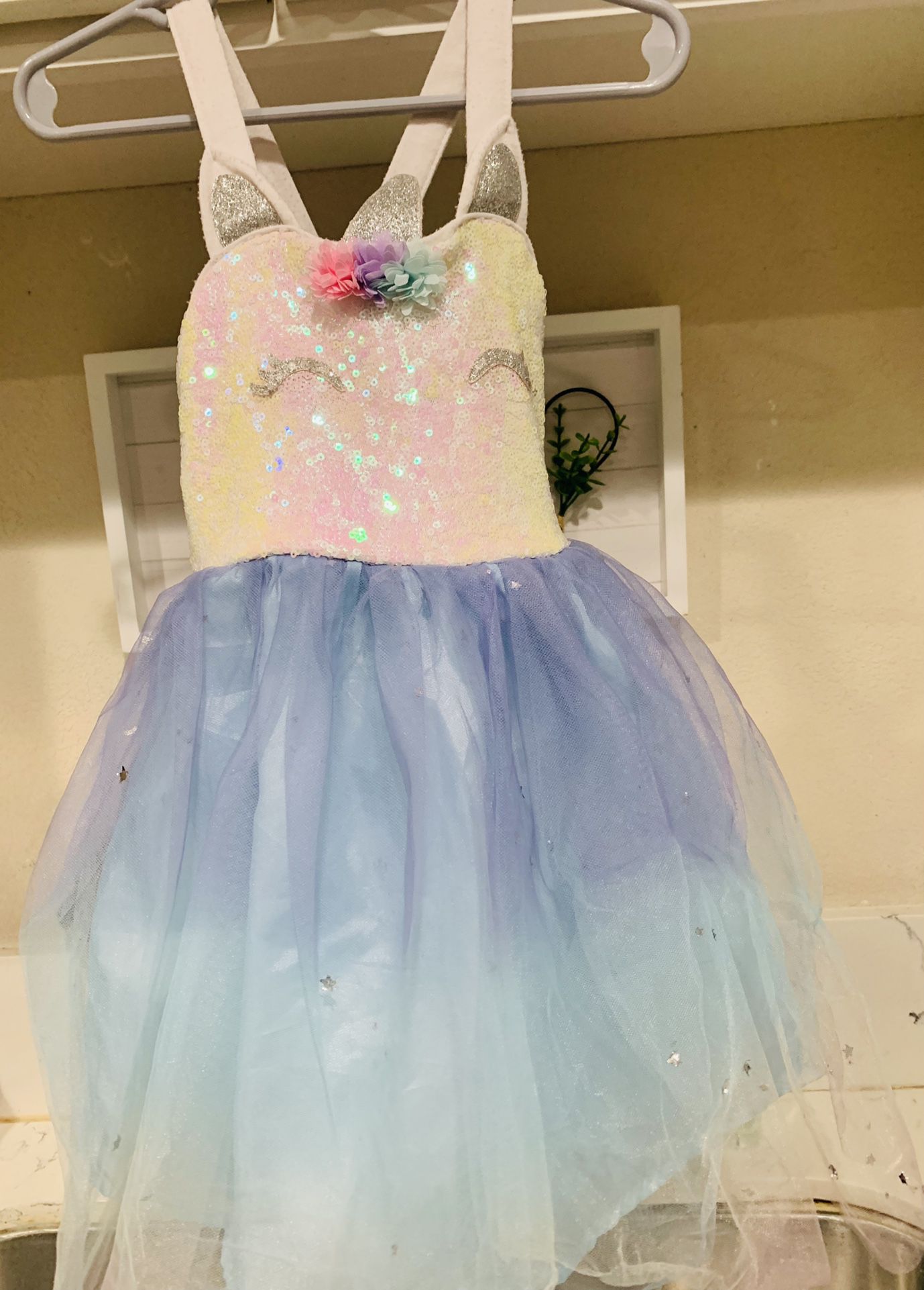 Toddler Girl Unicorn Tutu Dress