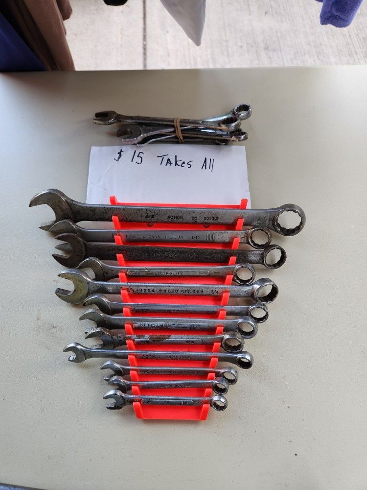 Assortment Of Wrenches