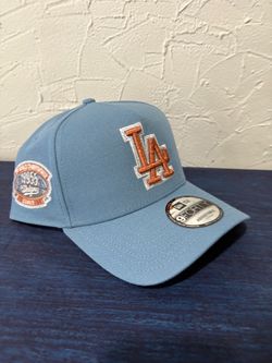 MLB new era Los Angeles dodgers blue copper 1955 patch 9forty a frame SnapBack hats