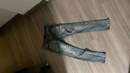Purple Jeans,blue jeans,34