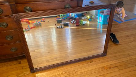 Dresser And Mirror