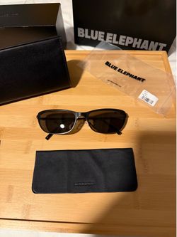 Blue Elephant LIAN Steel Sunglasses Black (Korea)