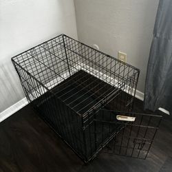 Dog Crate: 30” x 19.5”