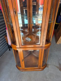 Corner Curio Cabinet