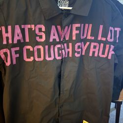 Awful Lotta Cough Syrup Button Ups 