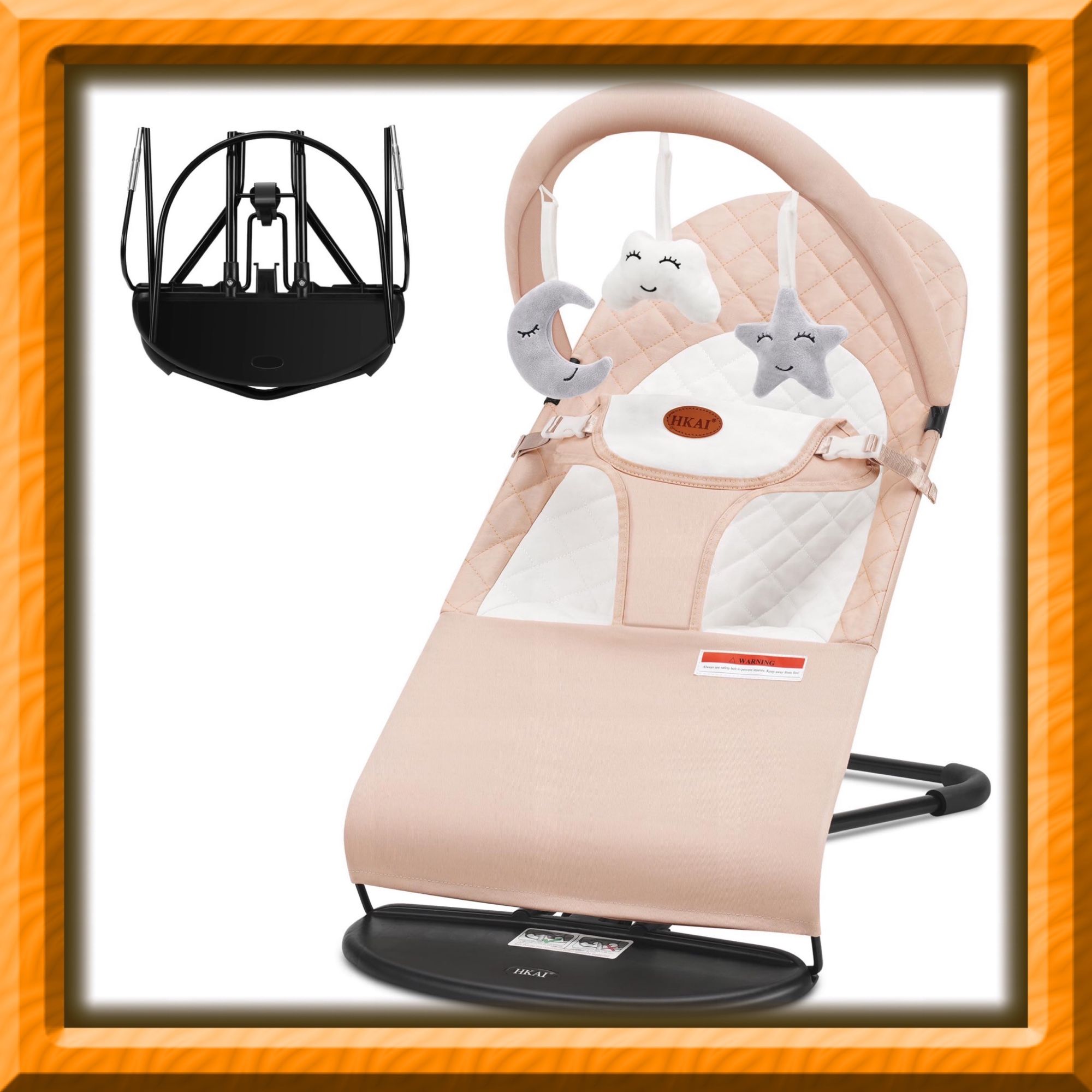HKAI 2 IN 1 BABY BOUNCER(NEW) $20