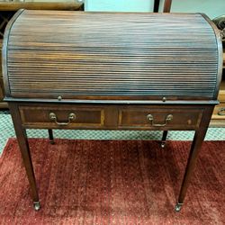 Vintage Personal Rolltop Desk