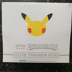 Pokémon Celebrations Elite Trainer Box New
