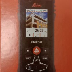 Leica Geosystems - Disto X4   (New In Box)