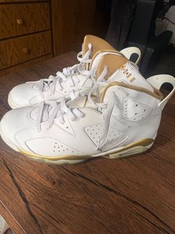 Air Jordan 6 Golden Moments Pack GMP Size 11 White Gold 2012