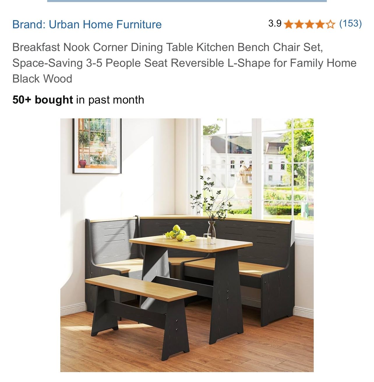 Brand New Corner Dining Table Not Used 