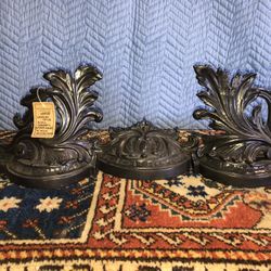 Louis XVI Style French Chenets Fireplace Andirons