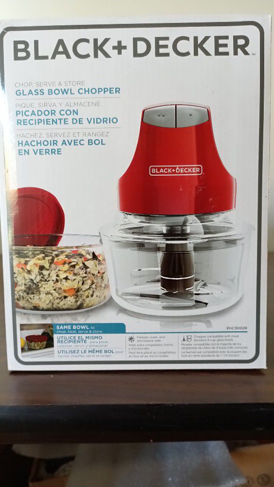 Black & Decker Glass Bowl Chopper_NEW for Sale in Canby, OR - OfferUp