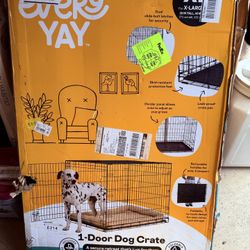 EveryYay 1 Door Folding Dog Kennel XL - NEW