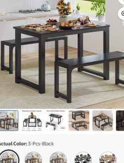 Tables With  Benches