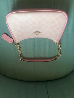 Pink coach bag