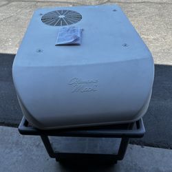 Coleman 47223-076 Mach 8 Low Profile RV Rooftop Air Conditioner 13500 BTU with Heat