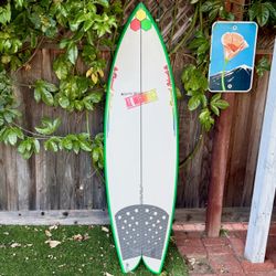 5’9 Channel Islands Fishbeard Surfboard Twin Fin Surf Board (not Lost Rnf 96 Feb’s Fish Sharpeye Pisces Bing js Retro Keel Album Christenson Lane Spli