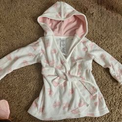 Baby girl robe