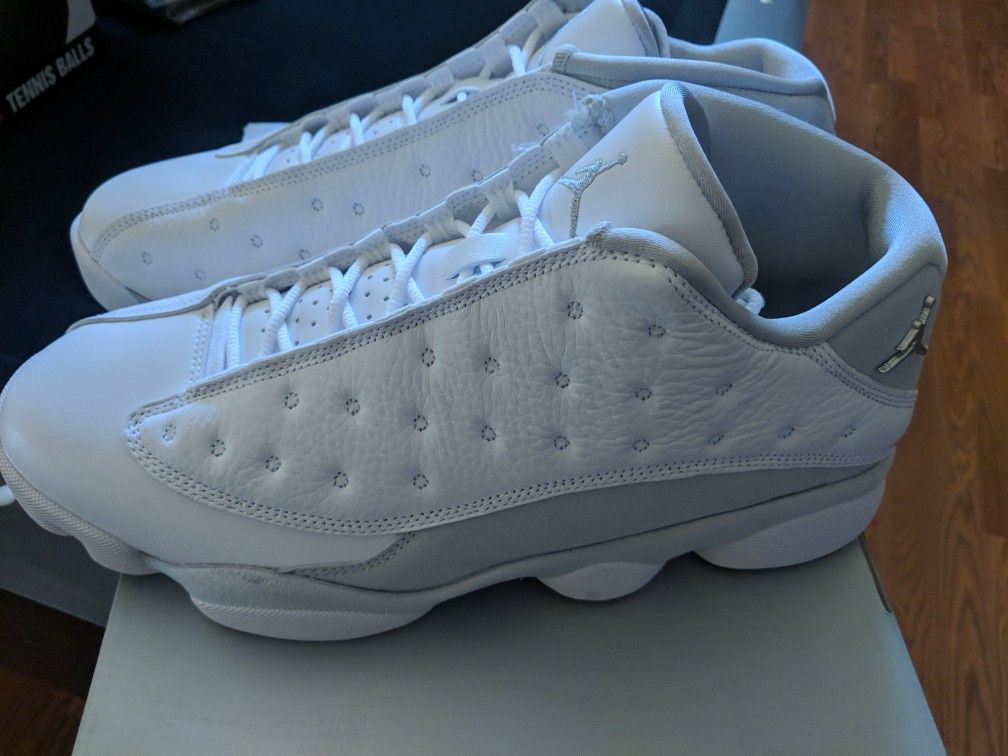 Brand new retro Jordan 13 pure money men's size 10.5