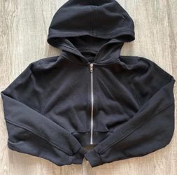 Alo cropped zip up jacket