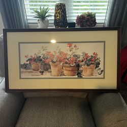 Flower Pot Artwork 