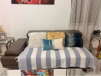 Sofa gris / Gray living room sofa