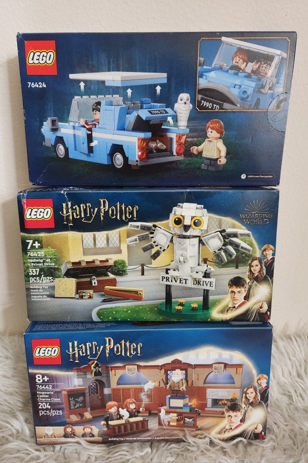 Legos Harry Potter 3 sets