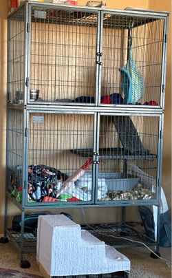 Chinchilla Ferret Guinea Pig Rabbit Cage