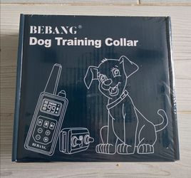 BEBANG Dog Training Collars, Dog Shock Collar with Remote, Beep Vibration Shock Modes , Waterproof, LED Light