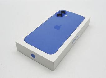 Apple iPhone 16 Plus 128GB Ultramarine AT&T Locked A3082 MXUW3LL/A NIB