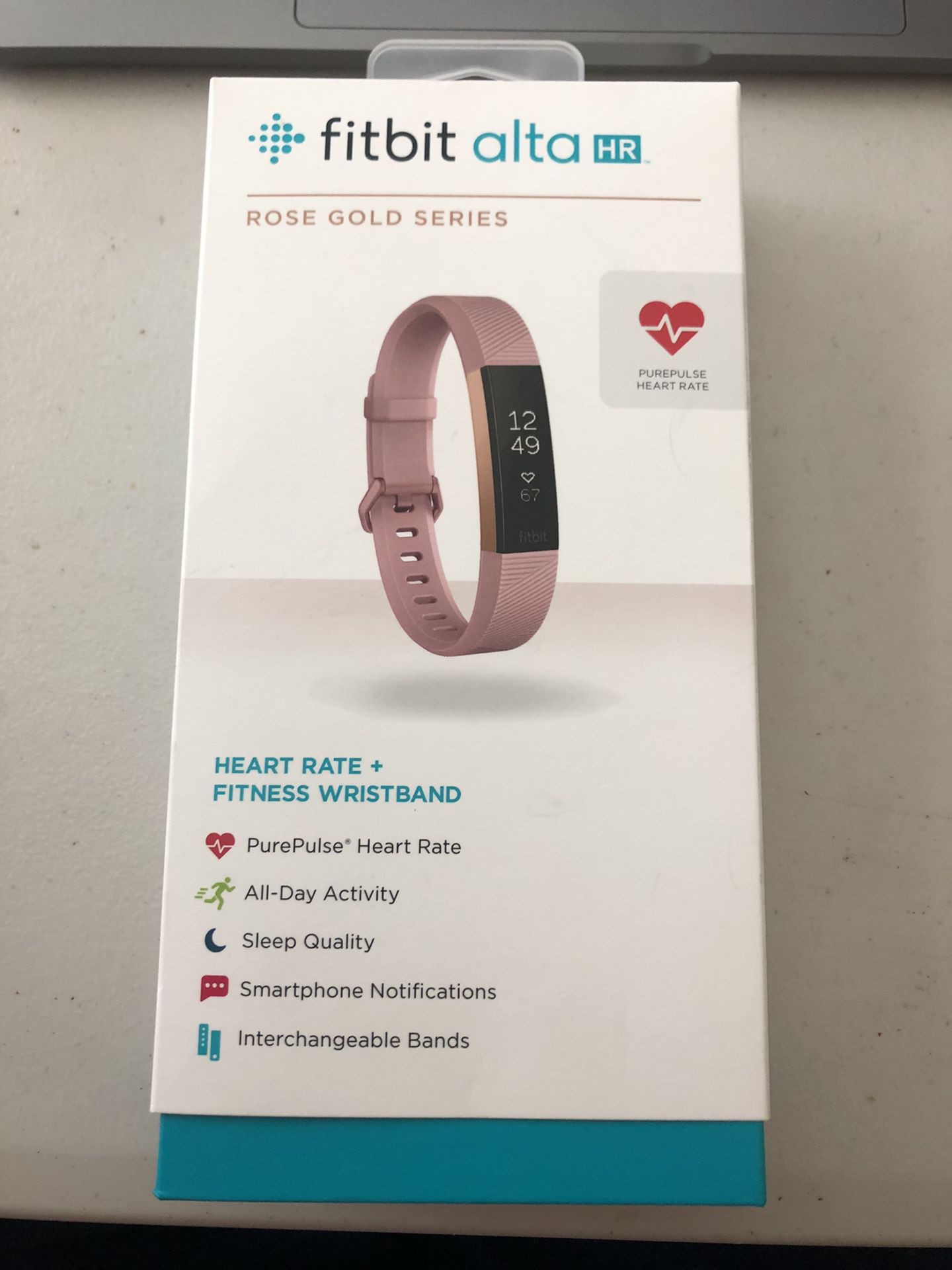 Fitbit Alta HR - Rose Gold - Great Condition