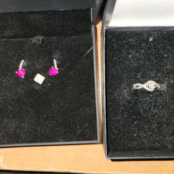 Ruby Earing Male Diamond Earing Diamond Promise