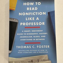 How to read nonfiction like a professor book