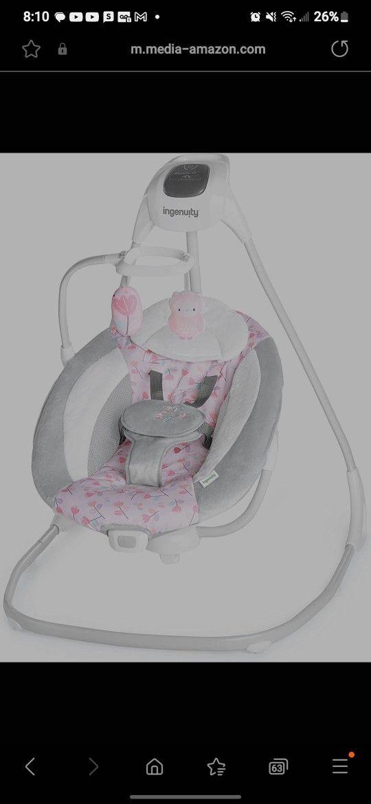 New Ingenuity Baby swing