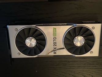 NVIDIA GeForce RTX 2070 Super Founders Edition 8GB GPU – Tested & Working