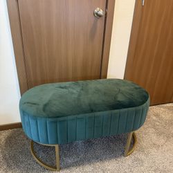 Green Ottoman 